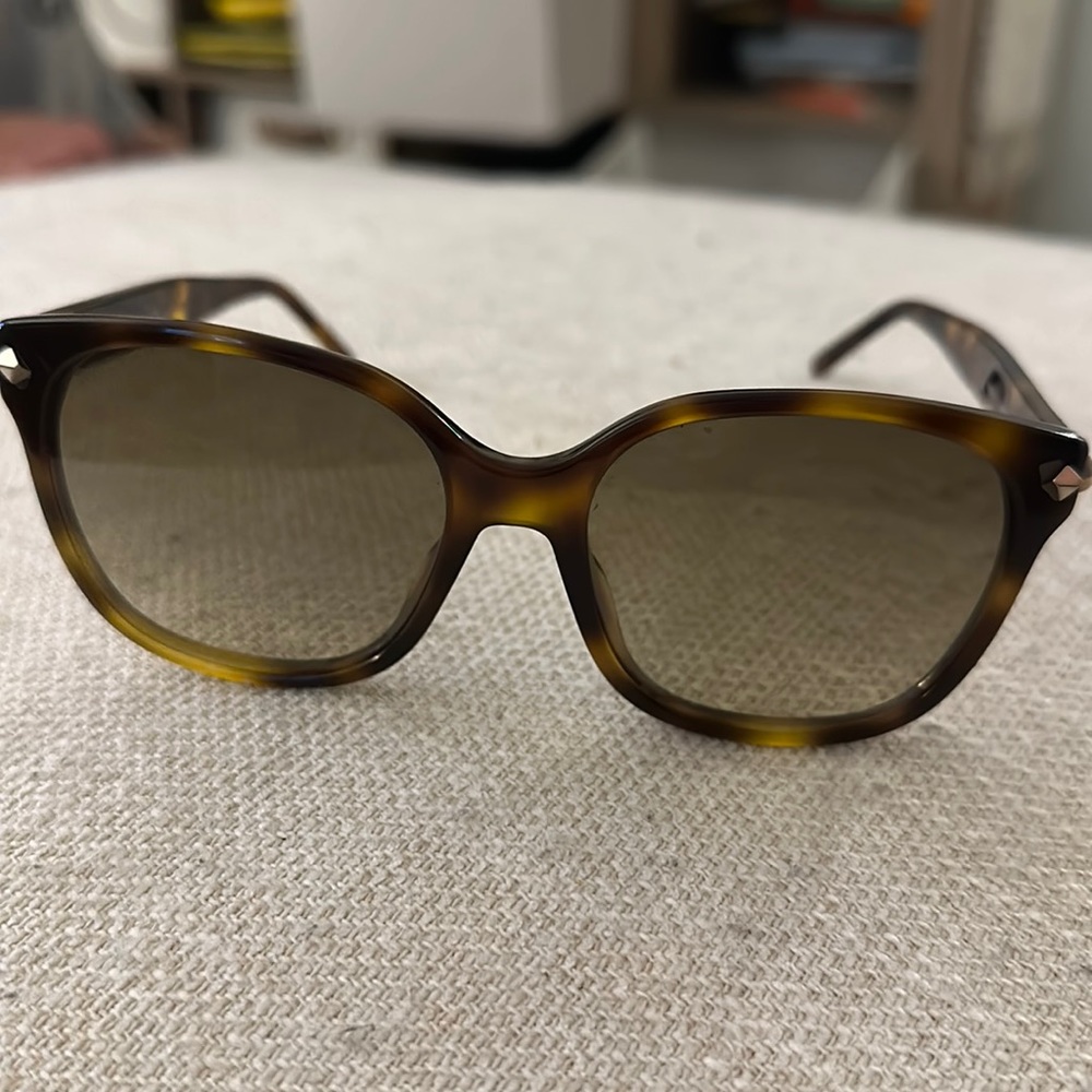Jimmy Choo tortoise shell sunglasses